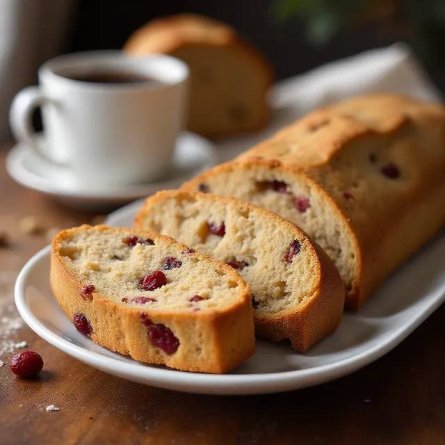 Cranberry-Walnut Biscotti