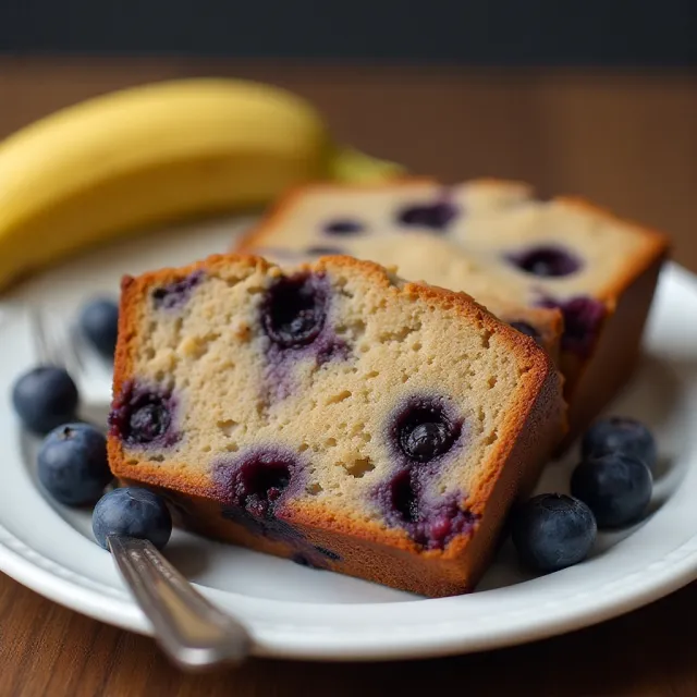 Blueberry Banana Bread