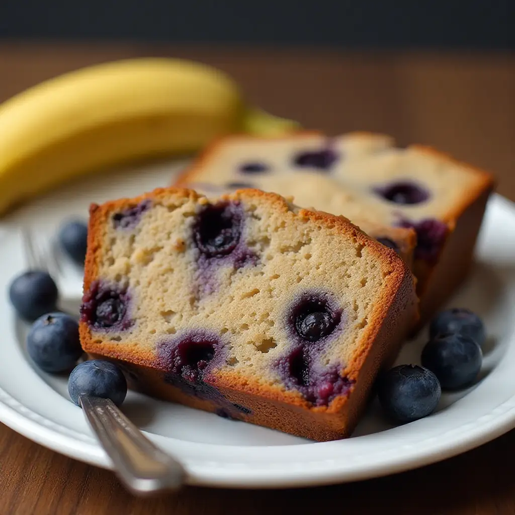 Blueberry Banana Bread