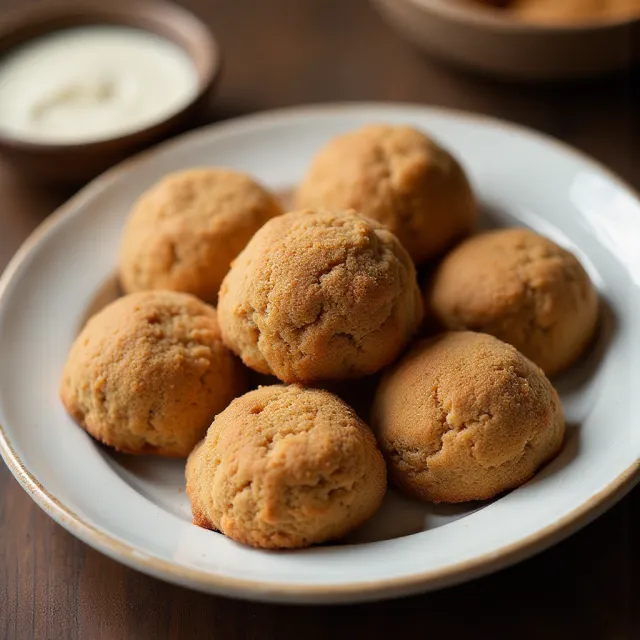 Honey and Molasses Gingersnaps