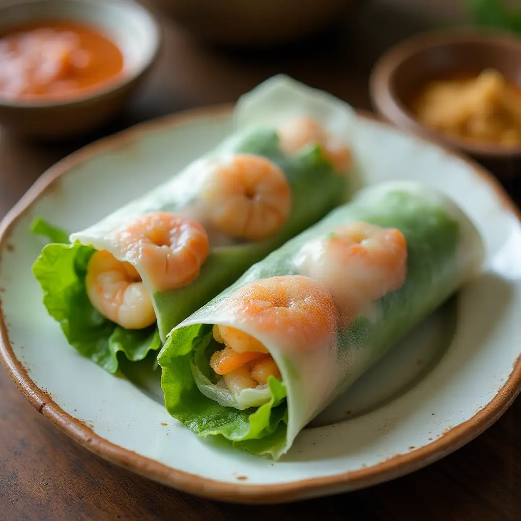 Vietnamese Fresh Spring Rolls