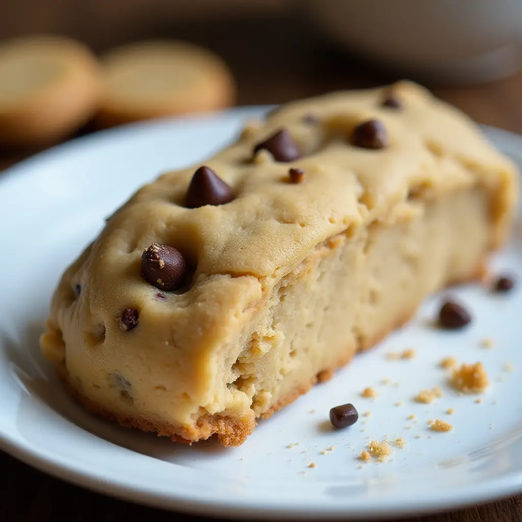 Eggless Cookie Dough for Ice Cream