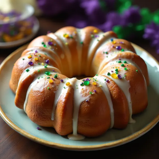 Mardi Gras King Cake