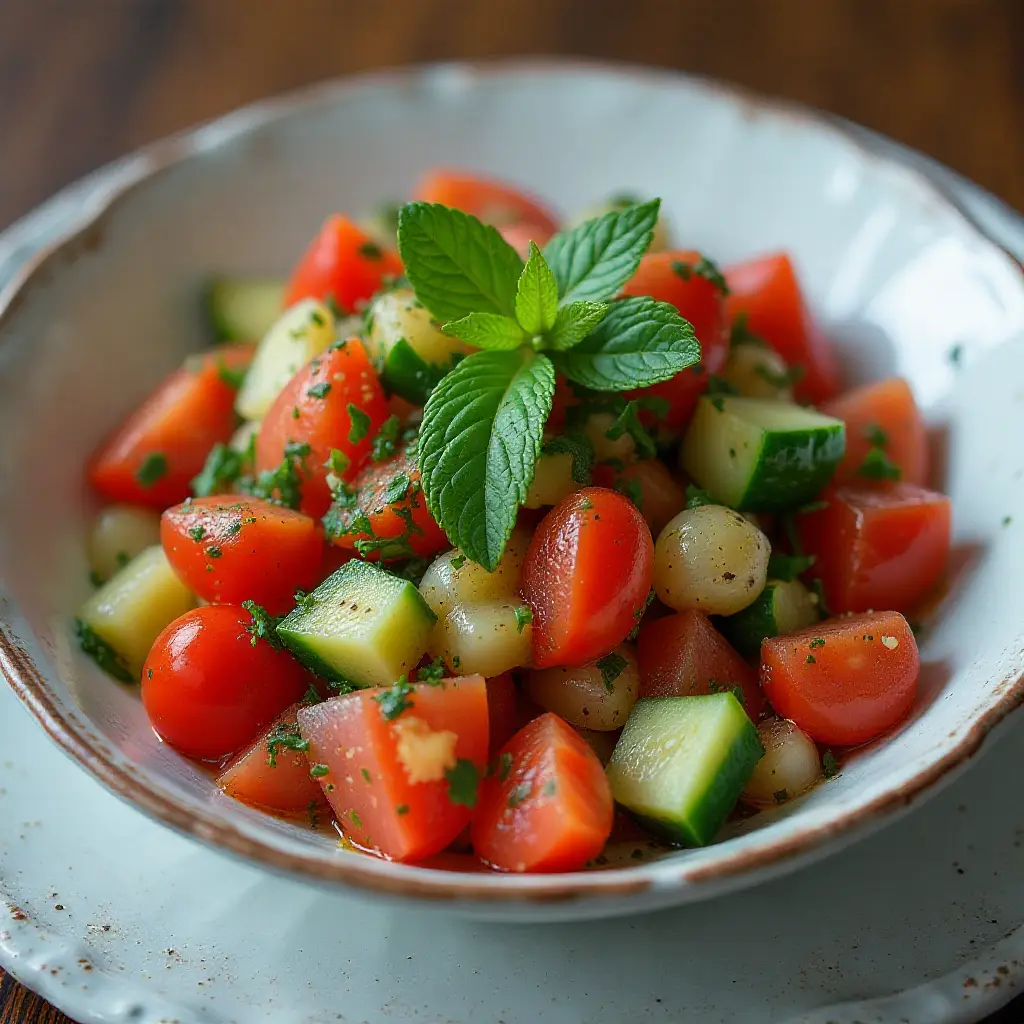 Middle Eastern Tomato Salad