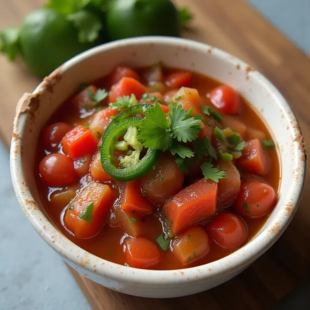 Air Fryer Roasted Salsa
