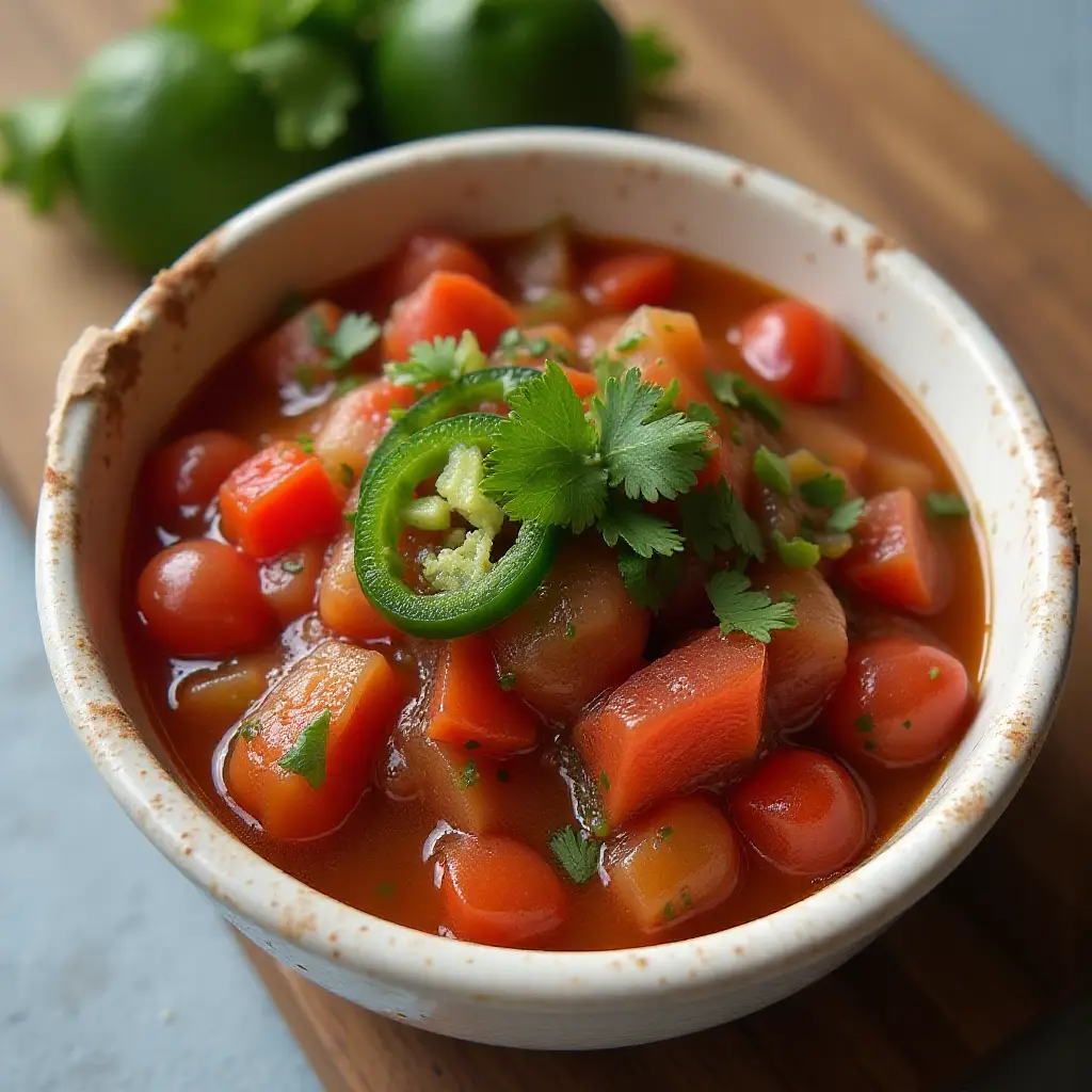 Air Fryer Roasted Salsa