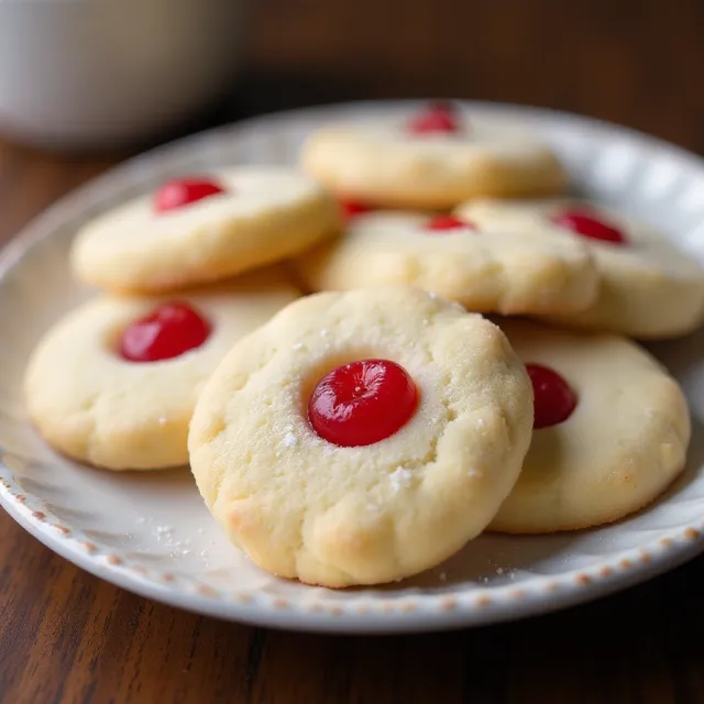 3-Ingredient Shortbread Cookies