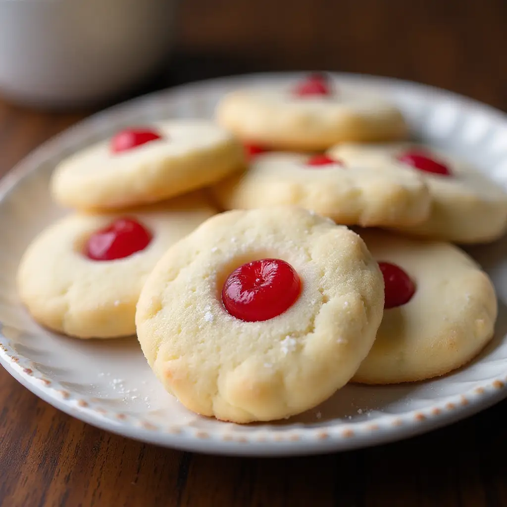 3-Ingredient Shortbread Cookies