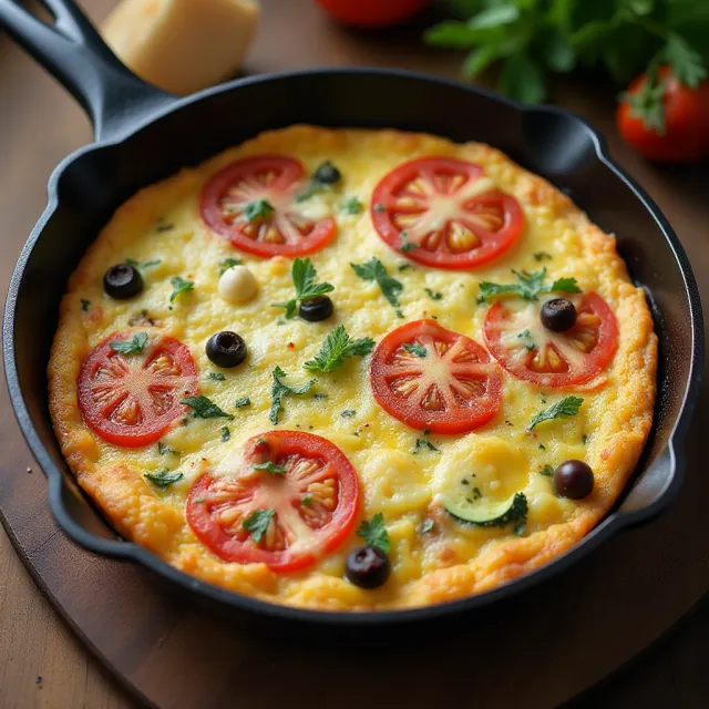 Potato and Vegetable Frittata