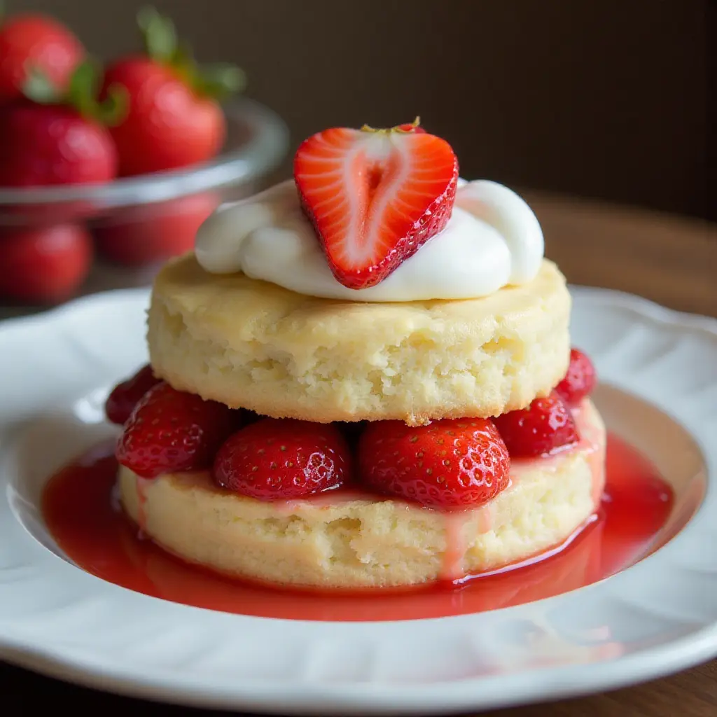 Strawberry Shortcake from Scratch