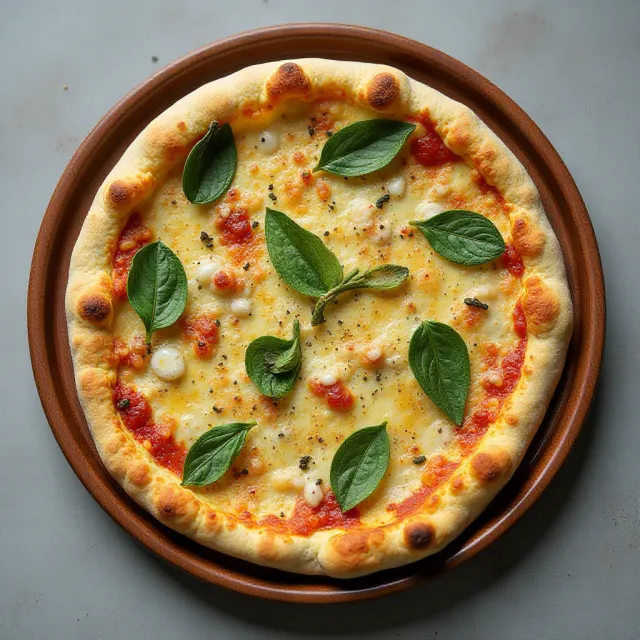 Cauliflower Almond Pizza Crust