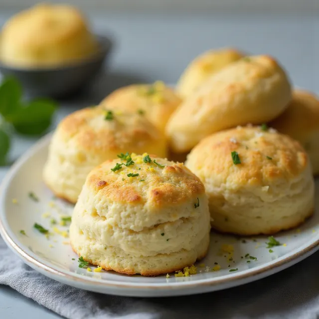 Herby Ricotta Biscuits