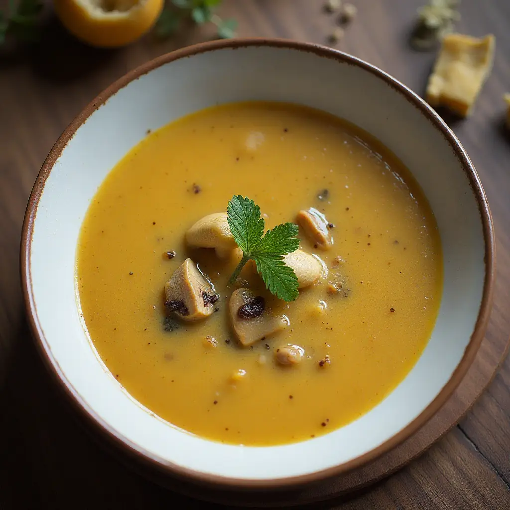 Chanterelle Mushroom Soup