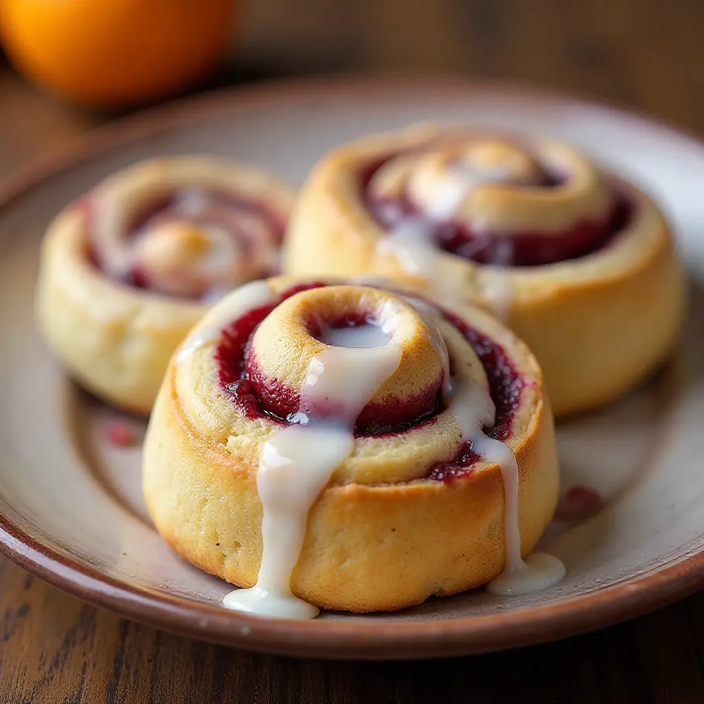 Cranberry Orange Rolls