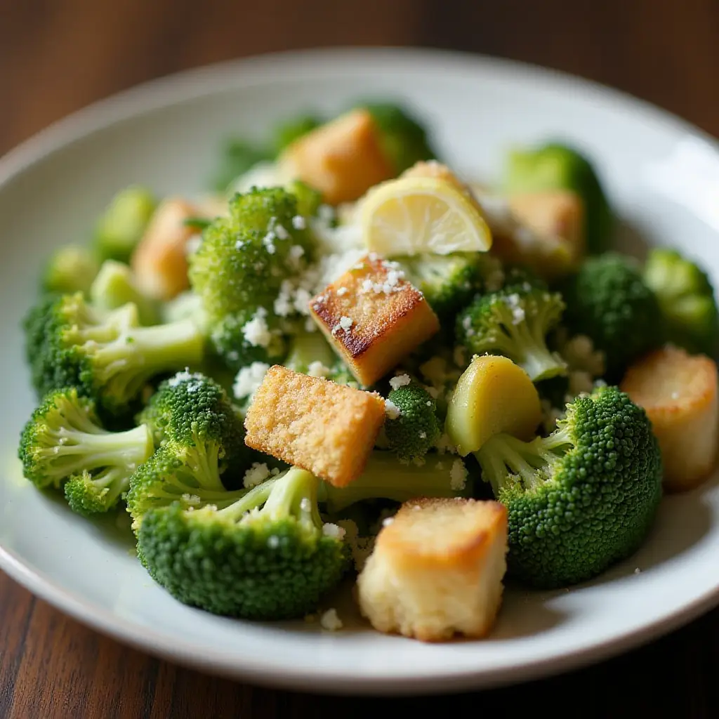 Broccoli Caesar Salad