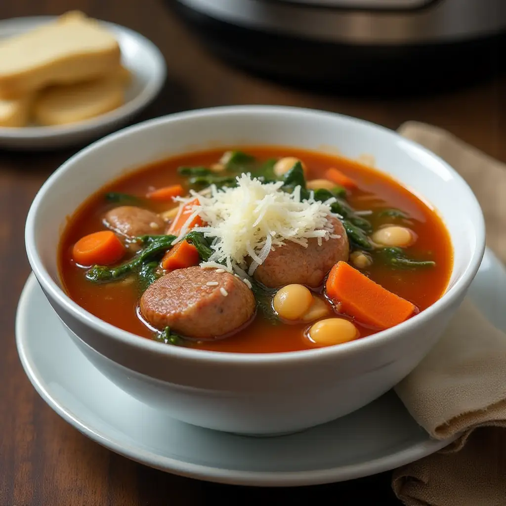 Instant Pot Minestrone Soup