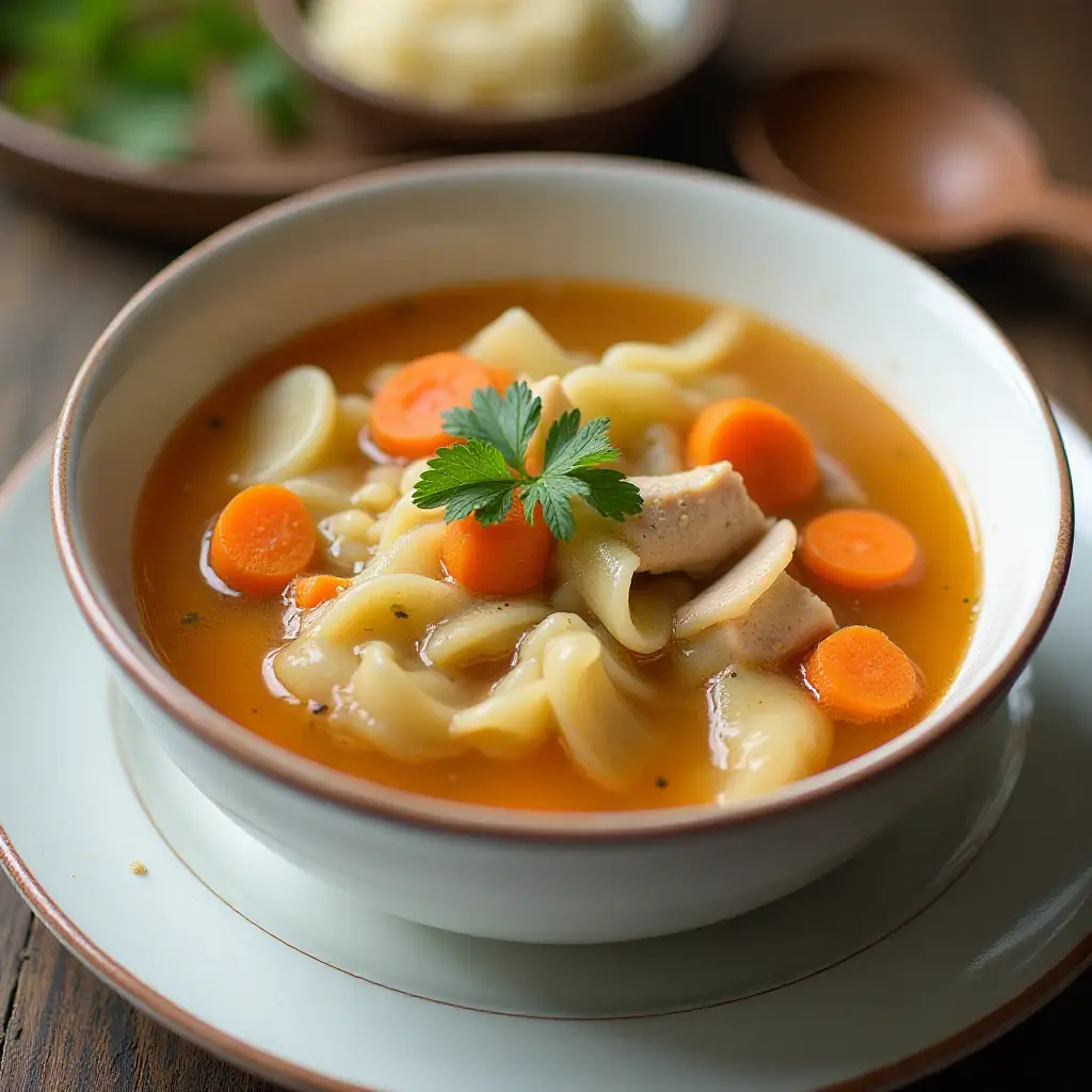 Chef John's Homemade Chicken Noodle Soup