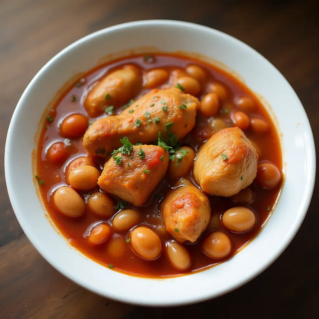 Chicken and Beans