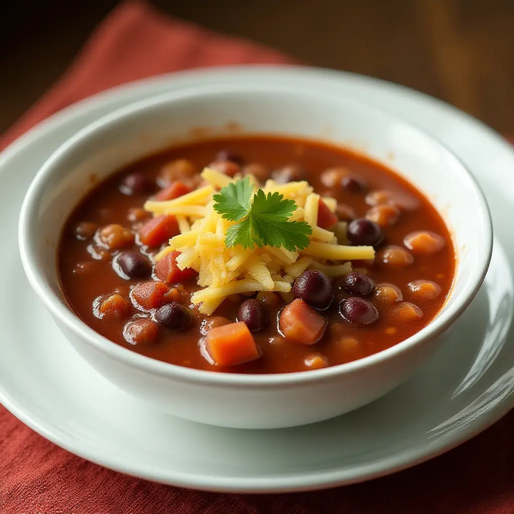 Laura's Quick Slow Cooker Turkey Chili