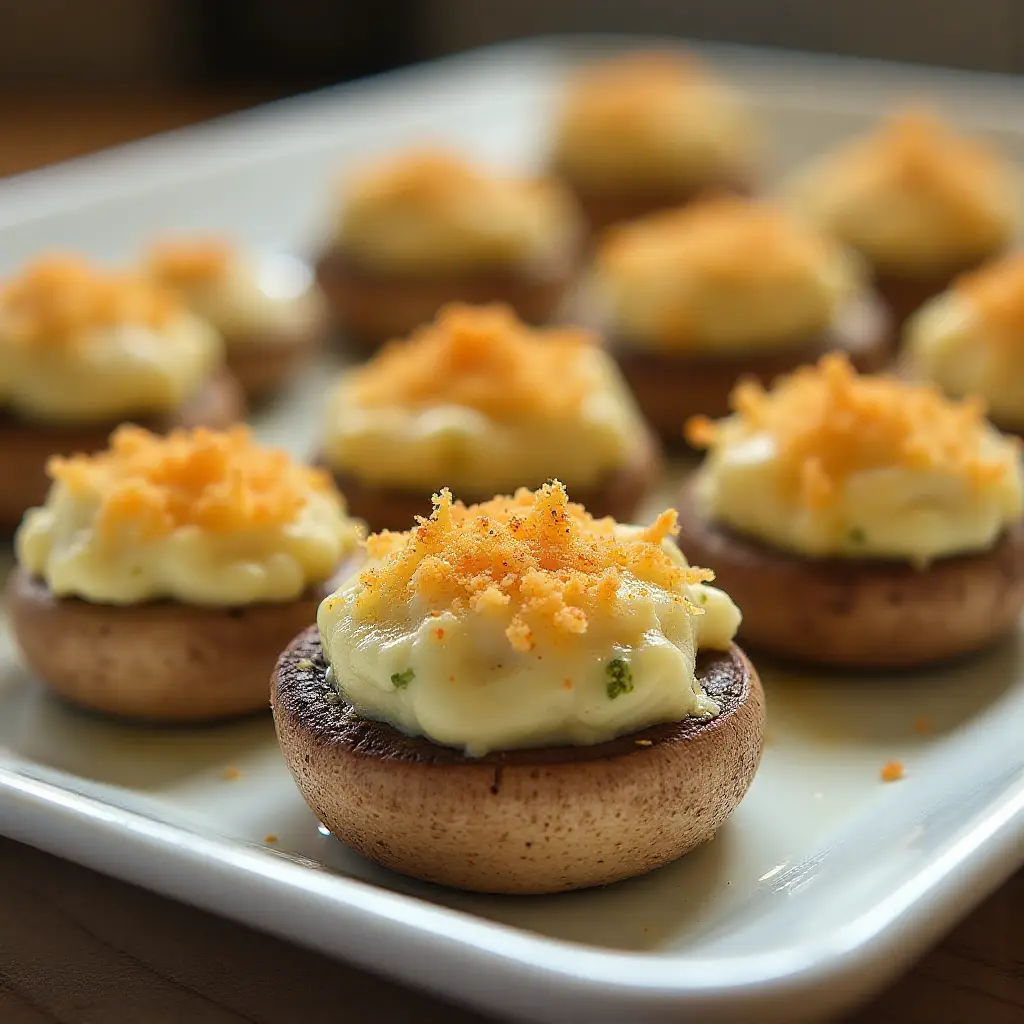 Amazing Shrimp Stuffed Mushrooms