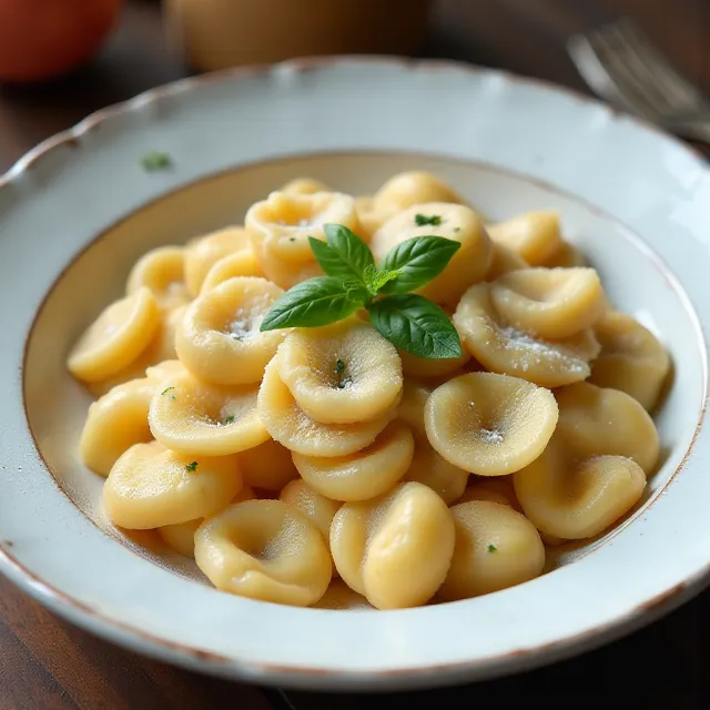 Homemade Cavatelli Pasta