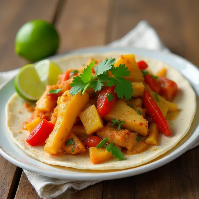 Chicken Pineapple Fajitas