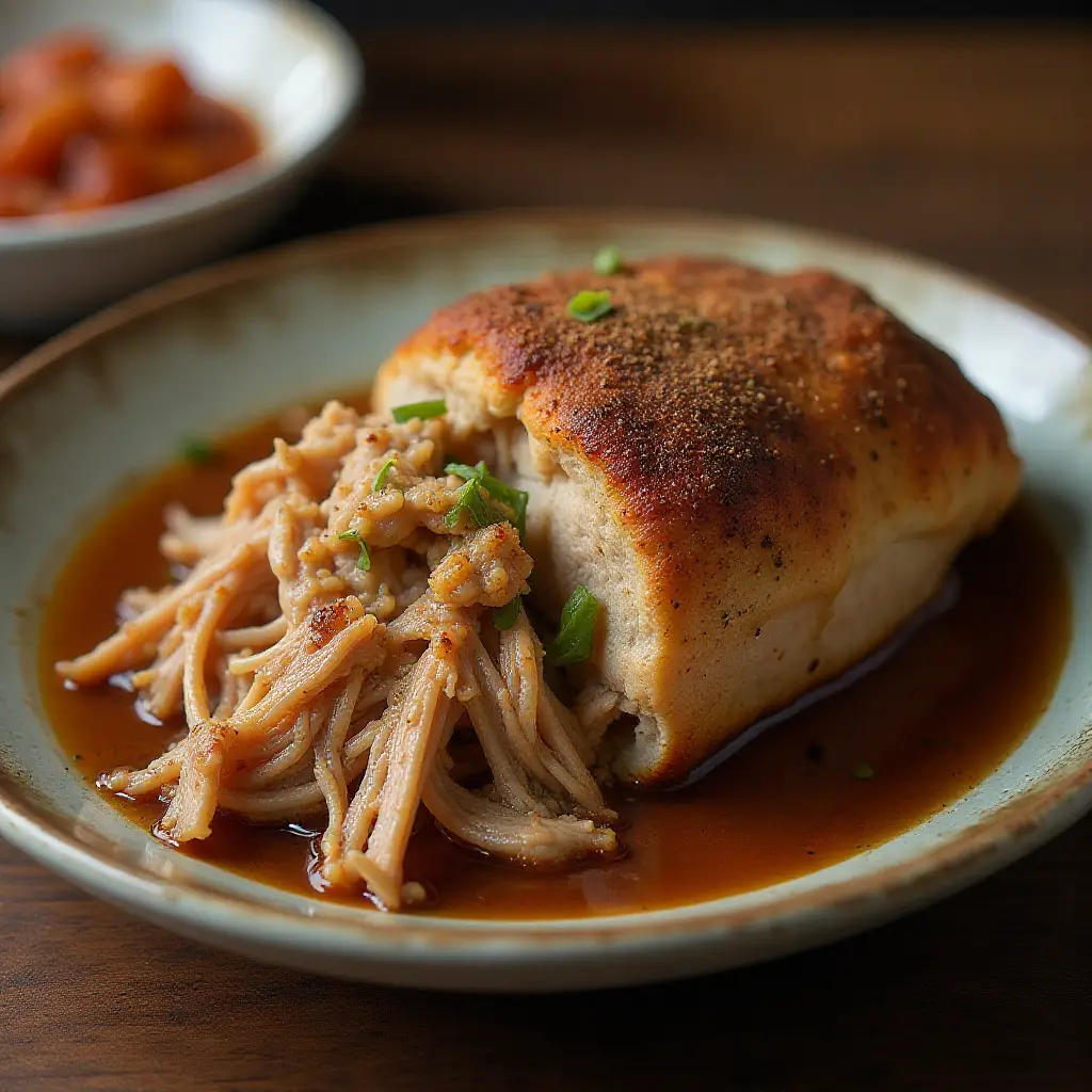 Slow-Cooked Pulled Pork Shoulder