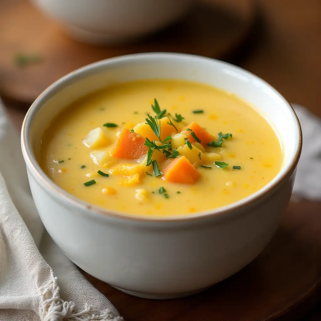 Potato Cheese Soup with Velveeta®