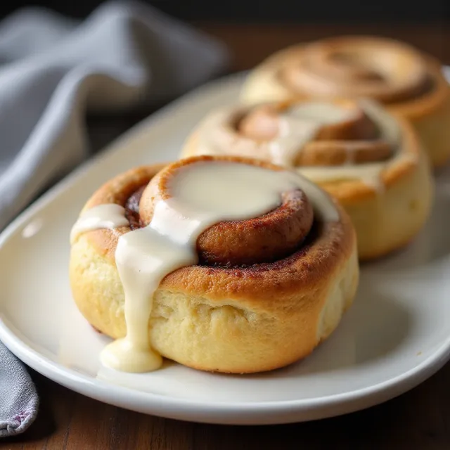 Two Ingredient Dough Cinnamon Rolls