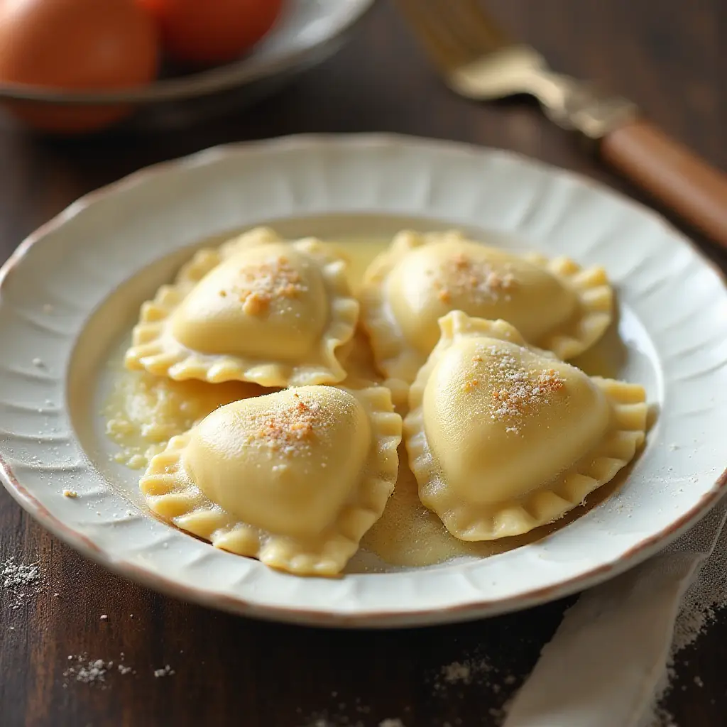 Heart-Shaped Ravioli