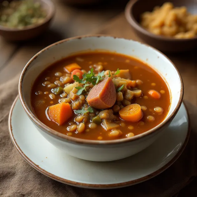 Sopa de Lentejas (Andalucian Lentil Soup)