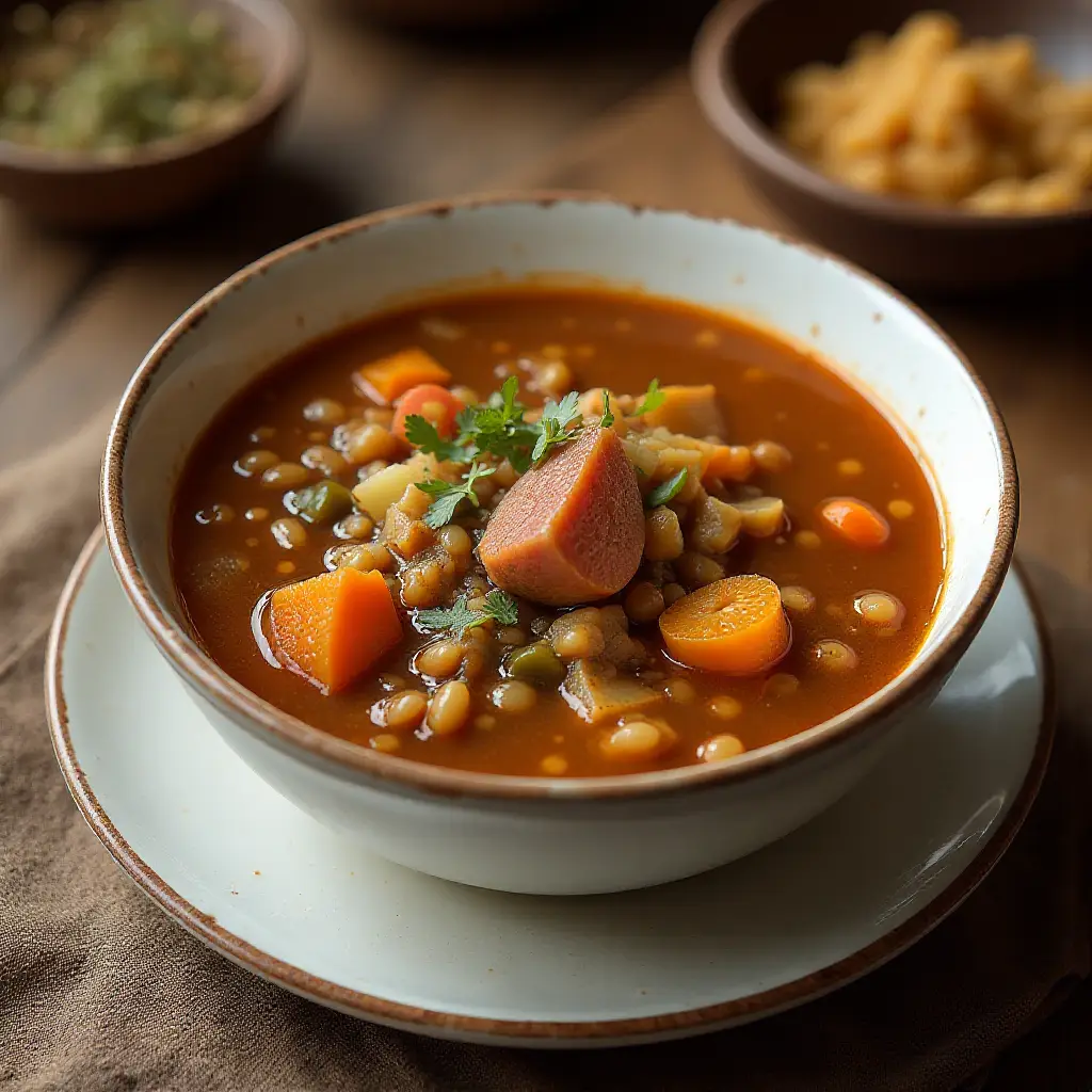 Sopa de Lentejas (Andalucian Lentil Soup)