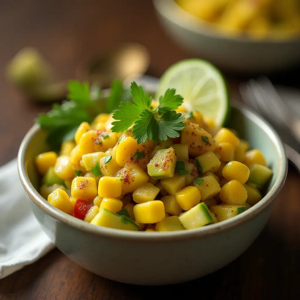 Corn and Avocado Salsa