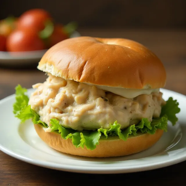 Slow Cooker Chicken Caesar Sandwiches