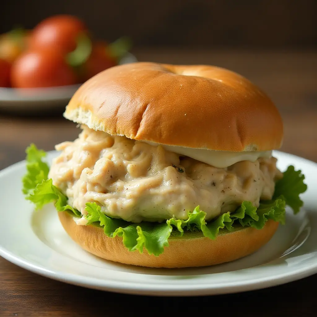 Slow Cooker Chicken Caesar Sandwiches