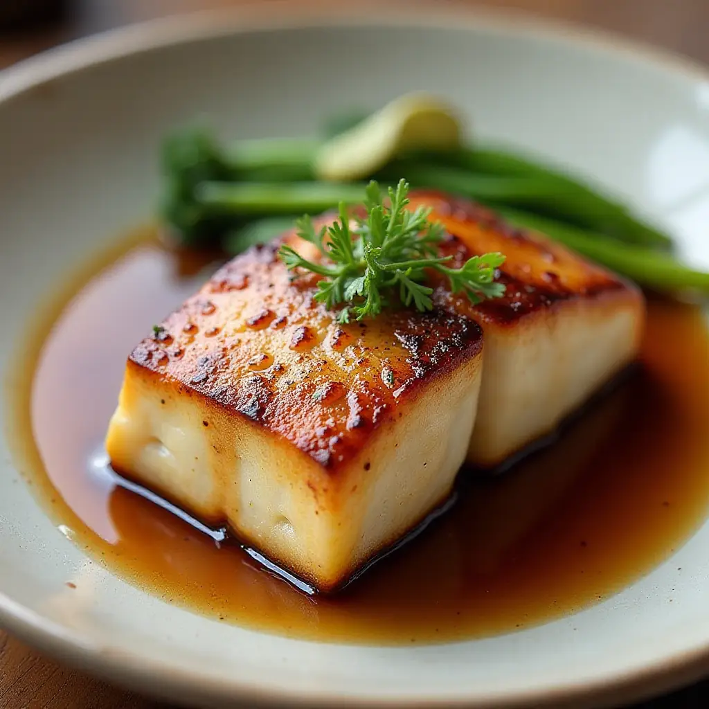 Miso-Glazed Black Cod