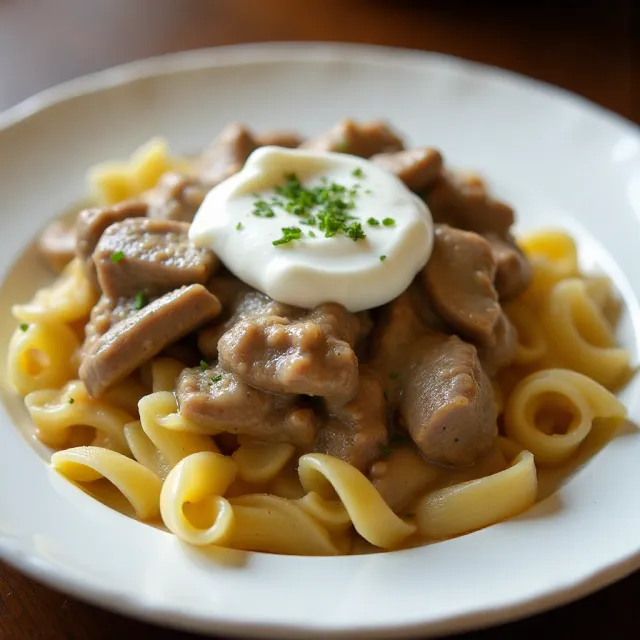 Show-Off Stroganoff