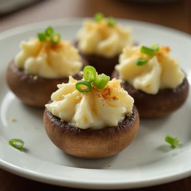 Crab-Stuffed Mushrooms