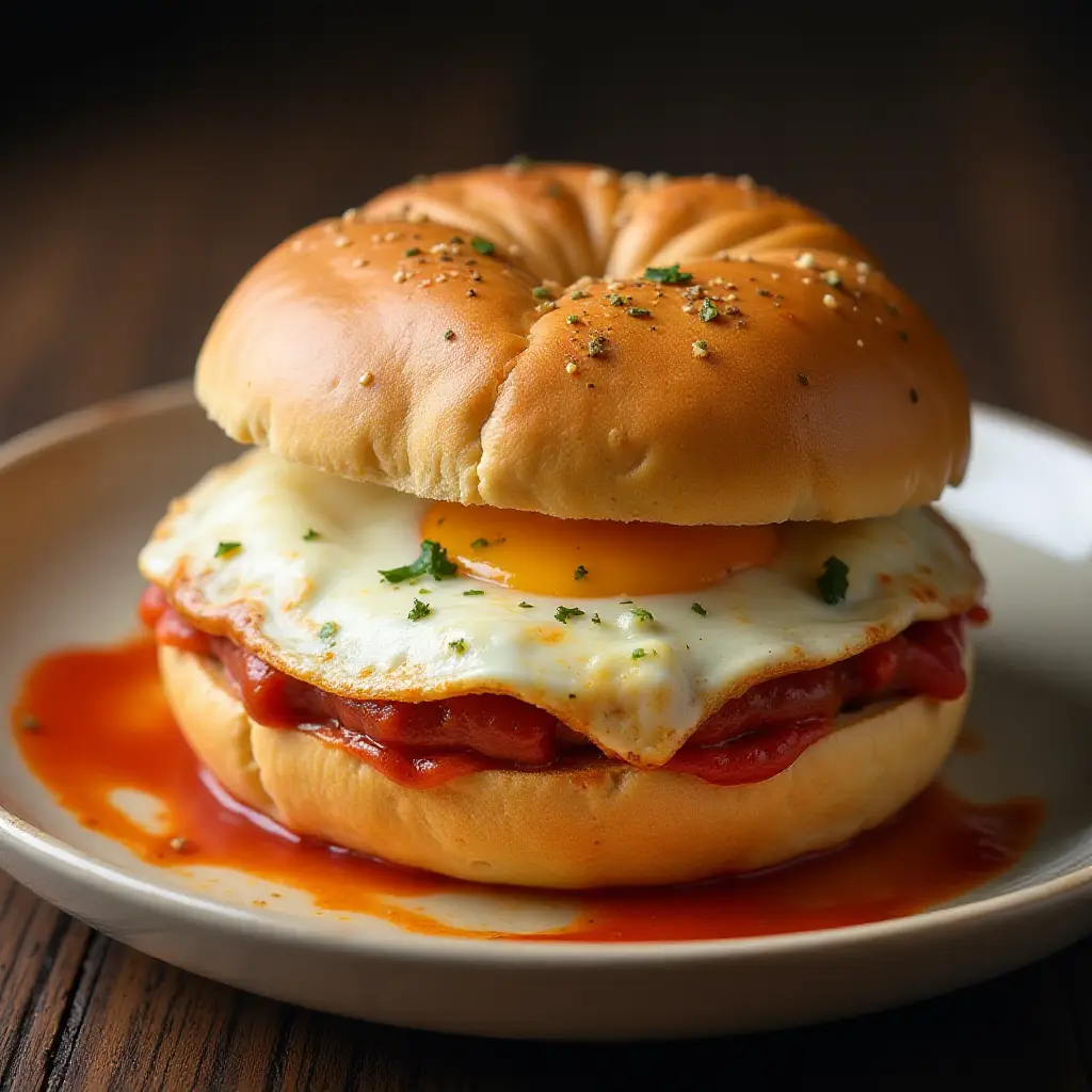 Pizza Eggburger
