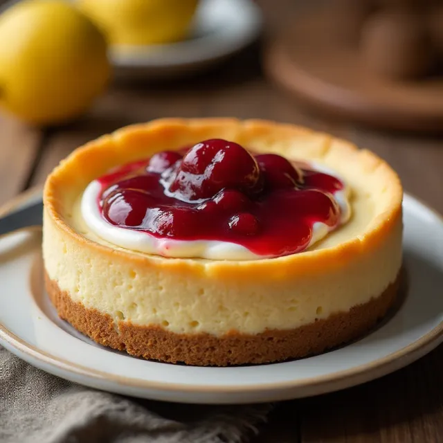 Creamy Baked Cheesecake