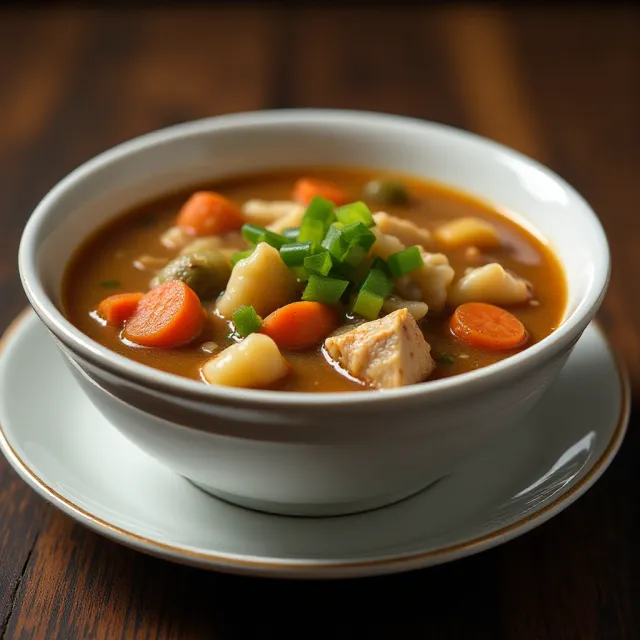 Chicken Gumbo Soup