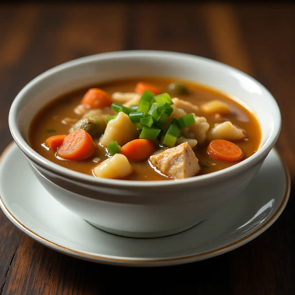 Chicken Gumbo Soup