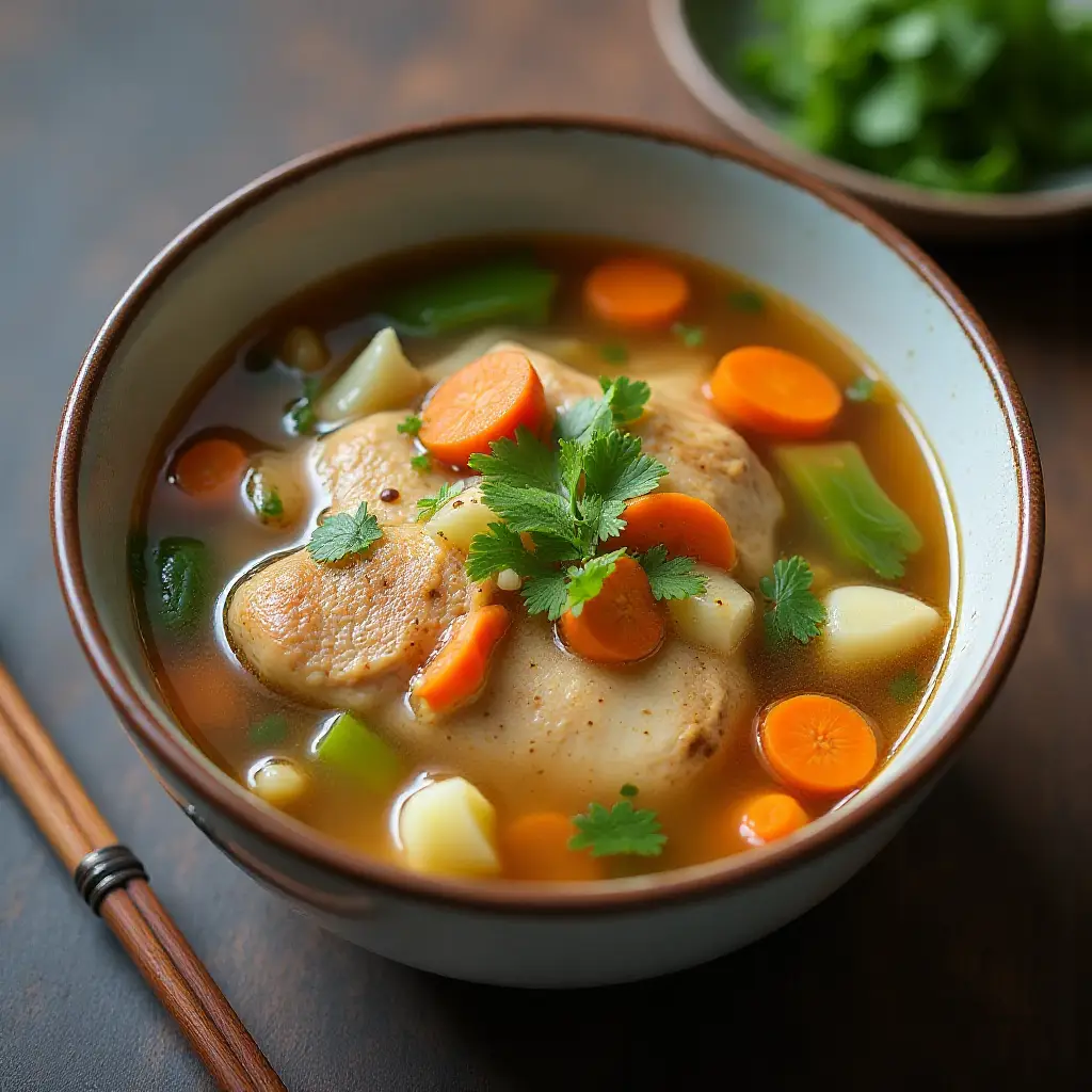 Instant Pot Chicken Miso Soup