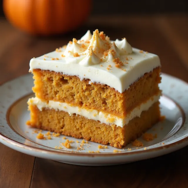 Pumpkin Magic Cake