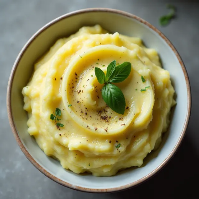Skin-On Savory Mashed Potatoes