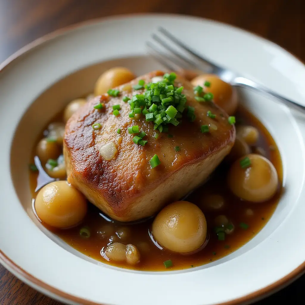 Cider-Braised Pork Shoulder