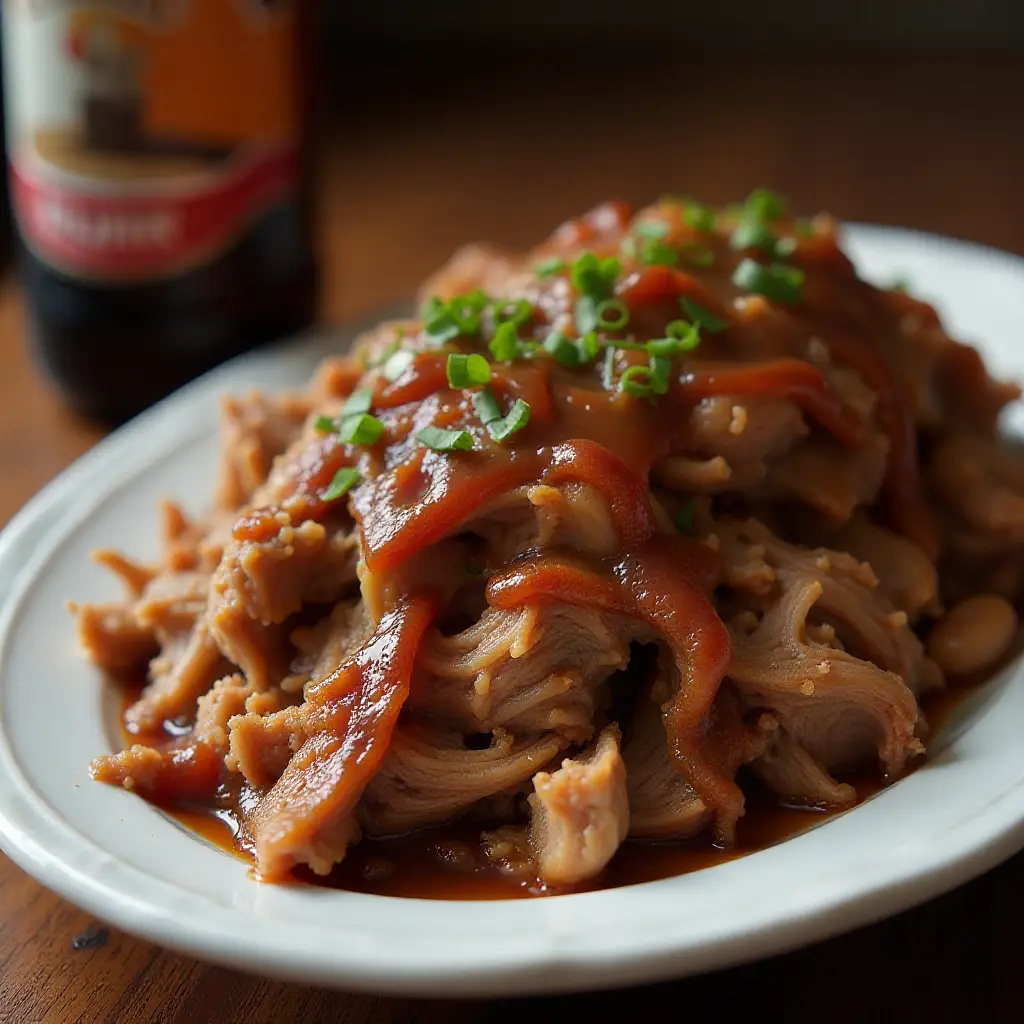 Slow Cooker Root Beer Pulled Pork