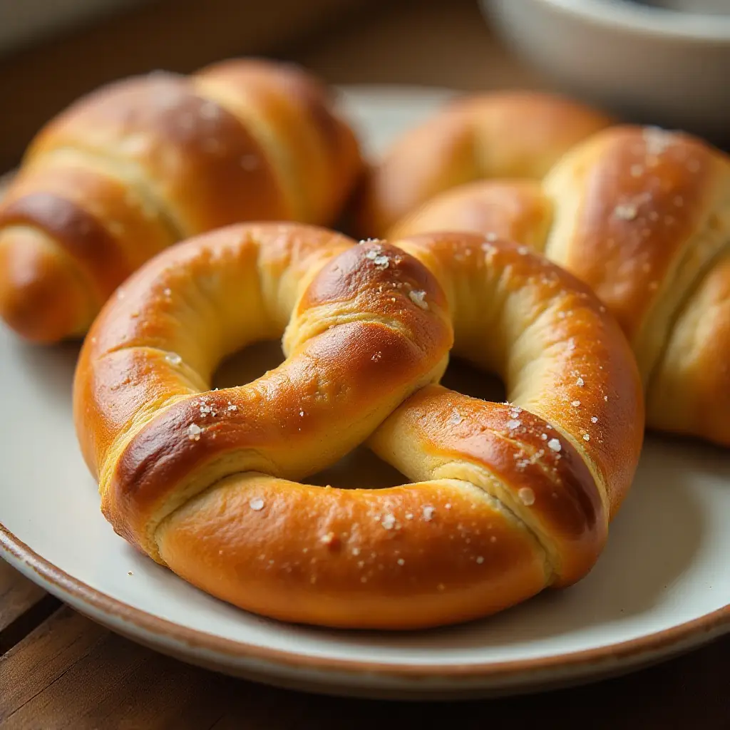 Crescent Roll Pretzels
