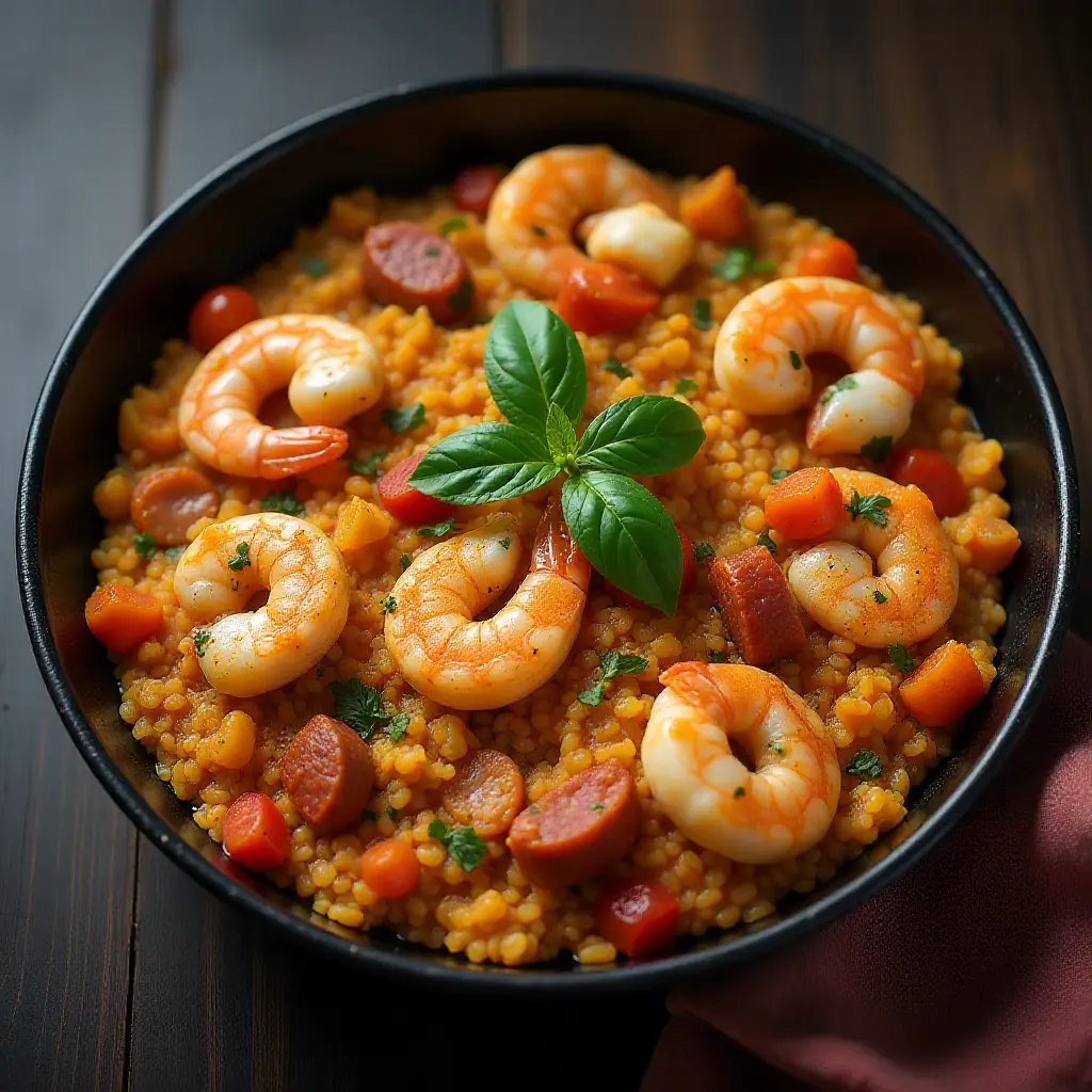 Seafood Paella