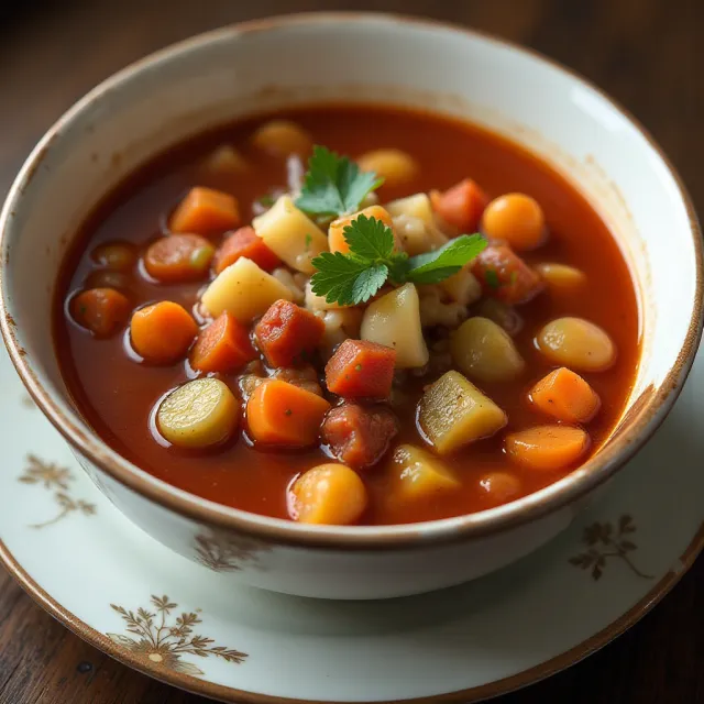 Fat Granny's Minestrone Soup